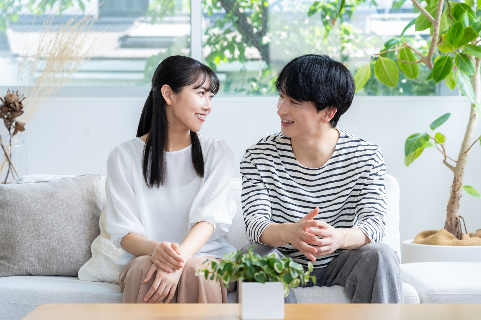 お客様とのご相談の様子